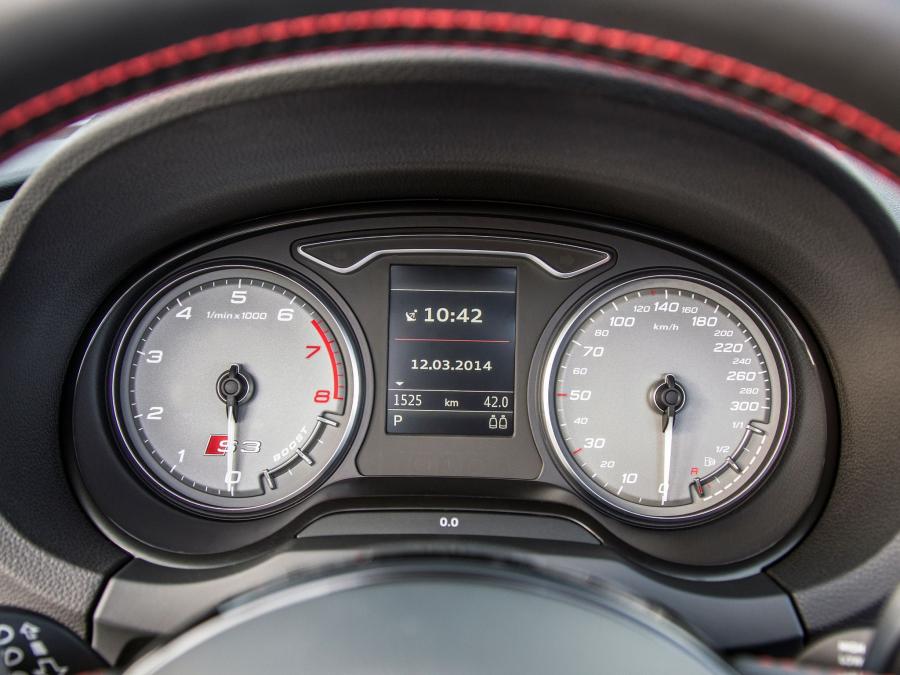 Панель приборов Audi S3 Cabriolet (8V) 2014 года  (WW) (фото 29 из 34)